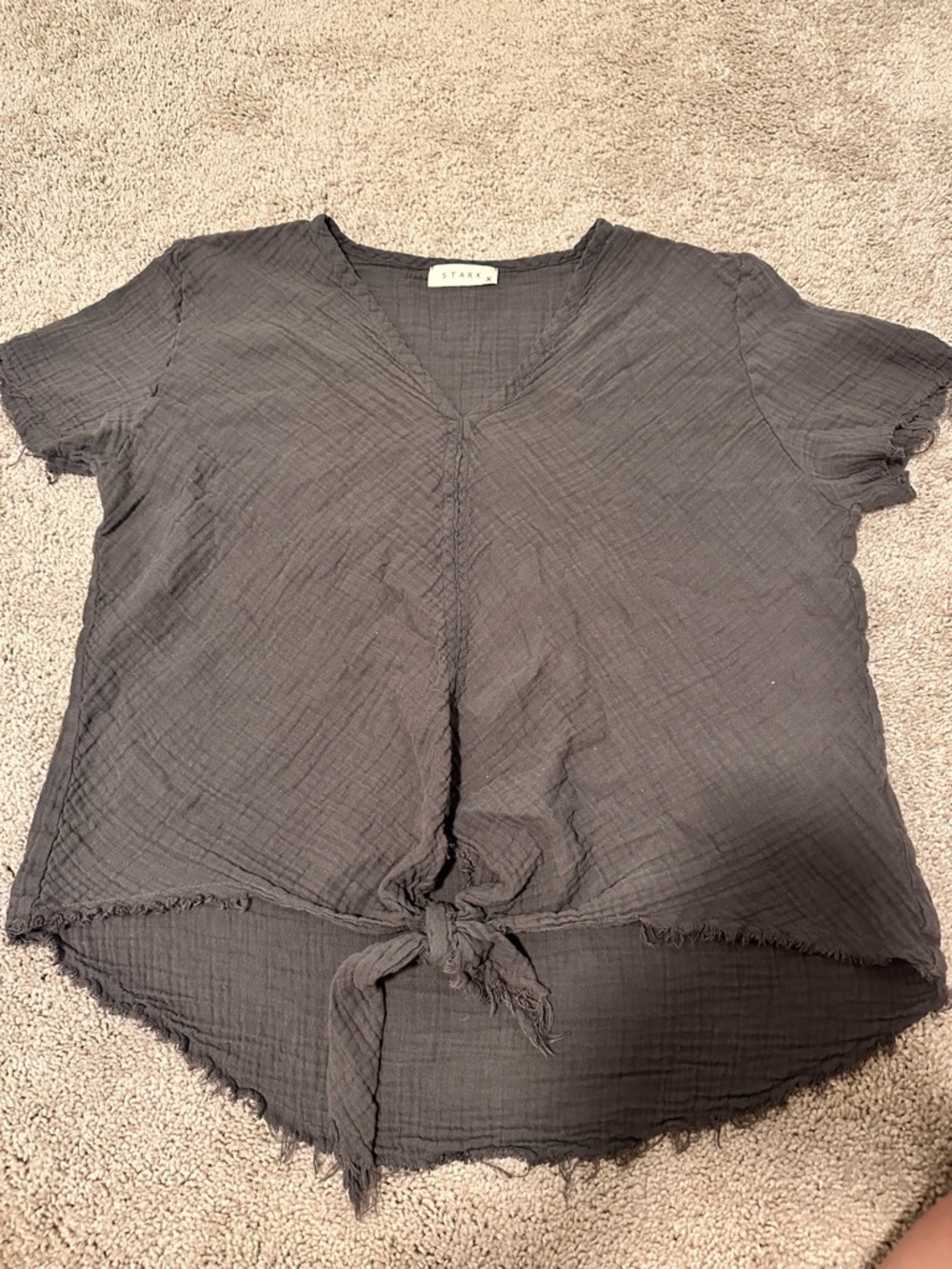 Stark Brand Short Sleeved Top